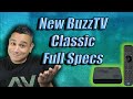 Whats Inside the New BuzzTV Classic Full Specs