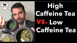 High Caffeine Tea vs. Low Caffeine Tea