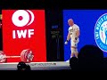 iwf houston 2015 aurimas didzbalis snatch 180 kg men 94 kg