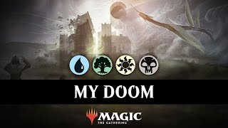 😲👀😱TOP 10 MYTHIC BATTLES 🟢🔵⚪⚫ 4 Color Doom Foretold | Standard MTG Arena