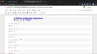 Python EP 5: Arithmetic Operators