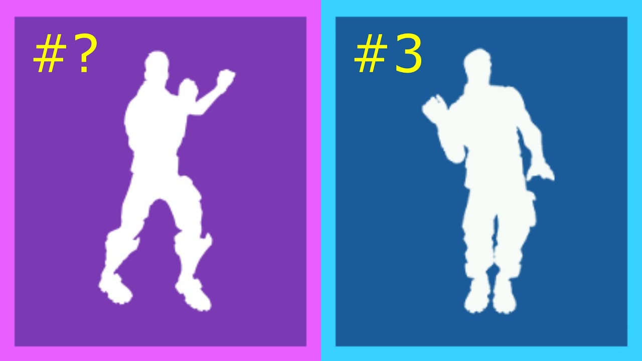 Top 10 Rarest Fortnite Item Shop Emotes (Chapter 2 Season 3) - YouTube