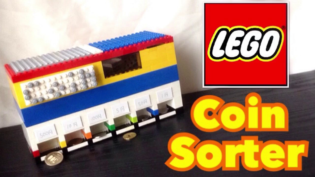 レゴ 硬貨判別機を作ってみた！Lego Coin Sorter!! - YouTube