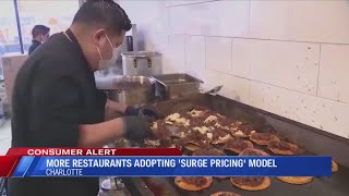 More restaurants adopting 'Surge Pricing' model