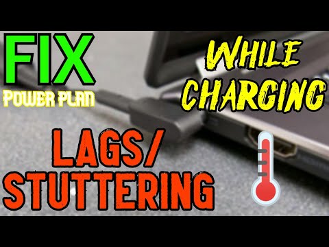 Fixed lag/stutter in games while laptop is plugged in/charging Easy Power Plan FIX! 2020