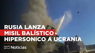 Rusia lanzó un misil balístico intercontinental durante ataque contra Ucrania