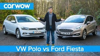 Volkswagen Polo 2019 vs Ford Fiesta 2019 - see which is the best small car! | carwow