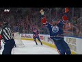 mcdavid uses great hand eye for sweet assist