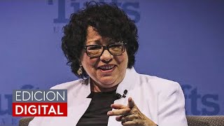 La magistrada Sonia Sotomayor entra al Salón Nacional de la Fama de la Mujer en EEUU