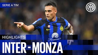 INTER 2-0 MONZA | HIGHLIGHTS | SERIE A 23/24 ⚫🔵🇬🇧