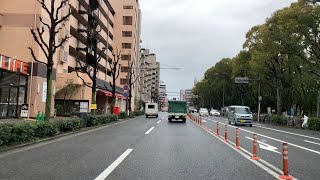 【4K】長居公園通り ドライブ