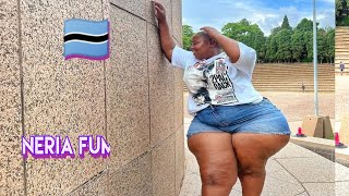 Meet The Bold N Curvy Neria Fumane Plussize Model From Botswana Bio