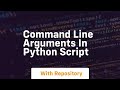 command line arguments in python script