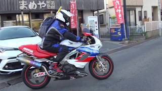 モリワキゼロサウンドを聞け　1999 ホンダ VTR1000F ファイアーストーム　SC36　1999 HONDA VTR1000F FIRE STORM　MORIWAKI ZERO