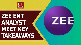 Zee Entertainment Analyst Meet | Listen What Zee Ent Chairman R Gopalan Has To Say | Business News