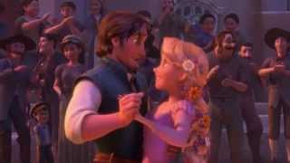 Tangled / Rapunzel Flynn Rider - Kingdom Dance -  Disney Movie Clip [3D]