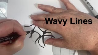 Wavy Line Drawing