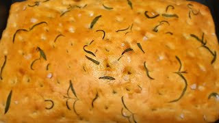 Den Enkleste Rosmarin Focaccia Brød  Oppskriften | The Easiest Rosemary Focaccia Bread Recipe