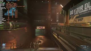 Star Citizen: AMD Radeon RX 6800XT / D3D 11 / 5800X3D - benchmark of Lorville