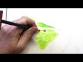 Butterfly wing in colored pencil