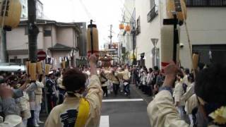 平成23年松原神社例大祭　青物町宮入