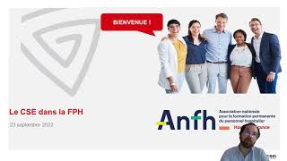 Replay - Le CSE dans la FPH - ANFH Picardie