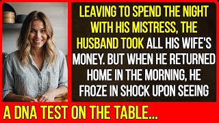 Leaving to spend the night with his mistress, the husband took all his wife's money. But when...