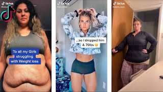 Best Weightloss Glow Ups that are Almost Unrecognizable! Motivational Tiktok Compilation Part 1