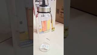 Agaro Borosilicate Glass Oil dispenser| kitchenitems#agaro #kitchenessentials #kitchen #oildispenser