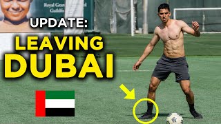 Update video: Leaving Dubai, Ankle injury, Pre-season