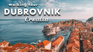 Dubrovnik in a Day: Walk with Me Through Croatia’s Iconic City | walking tour 4K