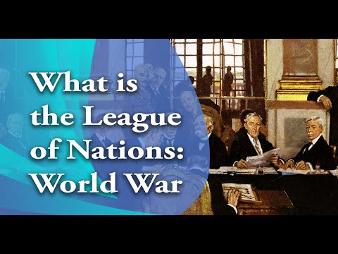 What was the League of Nations quizlet?