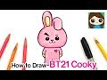 How to Draw BT21 Cooky | BTS Jungkook Persona