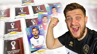 WORLD CUP DRAFT!! | Panini WORLD CUP 2022 Sticker Collection Draft Builder Pack Opening! (12 Packs!)