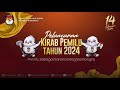 Peluncuran Kirab Pemilu Tahun 2024 Setahun Menuju Hari Pemungutan Suara