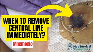 Bloodstream Infections That Require Central Line Removal | Easy Mnemonic for Quick Recall!