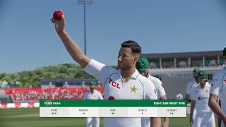 Cricket 22 - Pakistan vs England Test Match 2022 - Yasir Shah 5 Wickets Brilliant Bowling