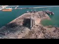 Eksplozja w Bejrucie. Nagranie z drona pokazuje, jak wygląda port, w którym doszło do wybuchu