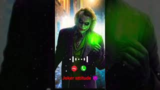 joker attitude 😈 ringtone