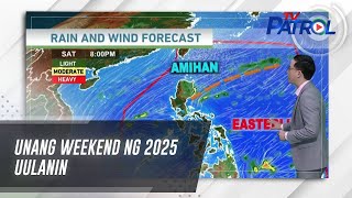 Unang weekend ng 2025 uulanin | TV Patrol