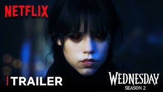 Wednesday Addams: Season 2 | Trailer | Netflix Series | Jenna Ortega | Teaser PRO's Concept Version