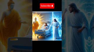 The battle of jesus and buddha vs devil #ai #jesus #god #buddha #shorts