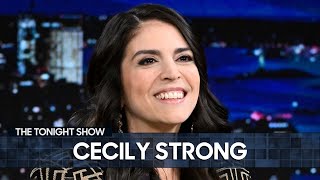 Cecily Strong Spills on Her SNL Departure and Why She Displays Wigs in Her Home