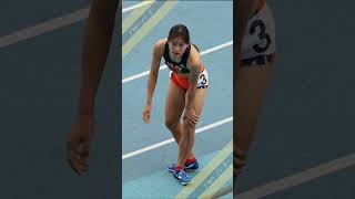 【各校精鋭揃い】佐藤葵唯×浅田真子×佐藤瑠歩 2024年全カレ女子200m予選7組