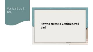 Vertical Scroll Bar - C# Windows Forms Controls