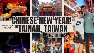 Chinese New Year Experience Here In Taiwan Tainan 2024! | Learn Their Traditions Food And Temples!