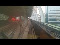 南港島綫列車清客後返回黃竹坑車廠