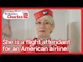 She is a flight attendant for an American airline! (My Neighbor, Charles) | KBS WORLD TV 210316