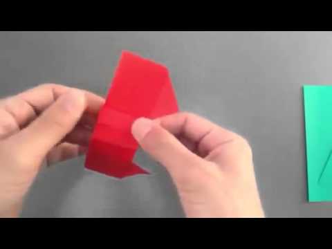 How to make a origami Christmas wreath How to make a origami Christmas wreath