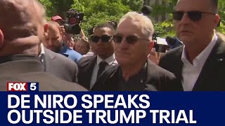 Trump trial latest: Closing arguments begin, Robert De Niro speaks outside